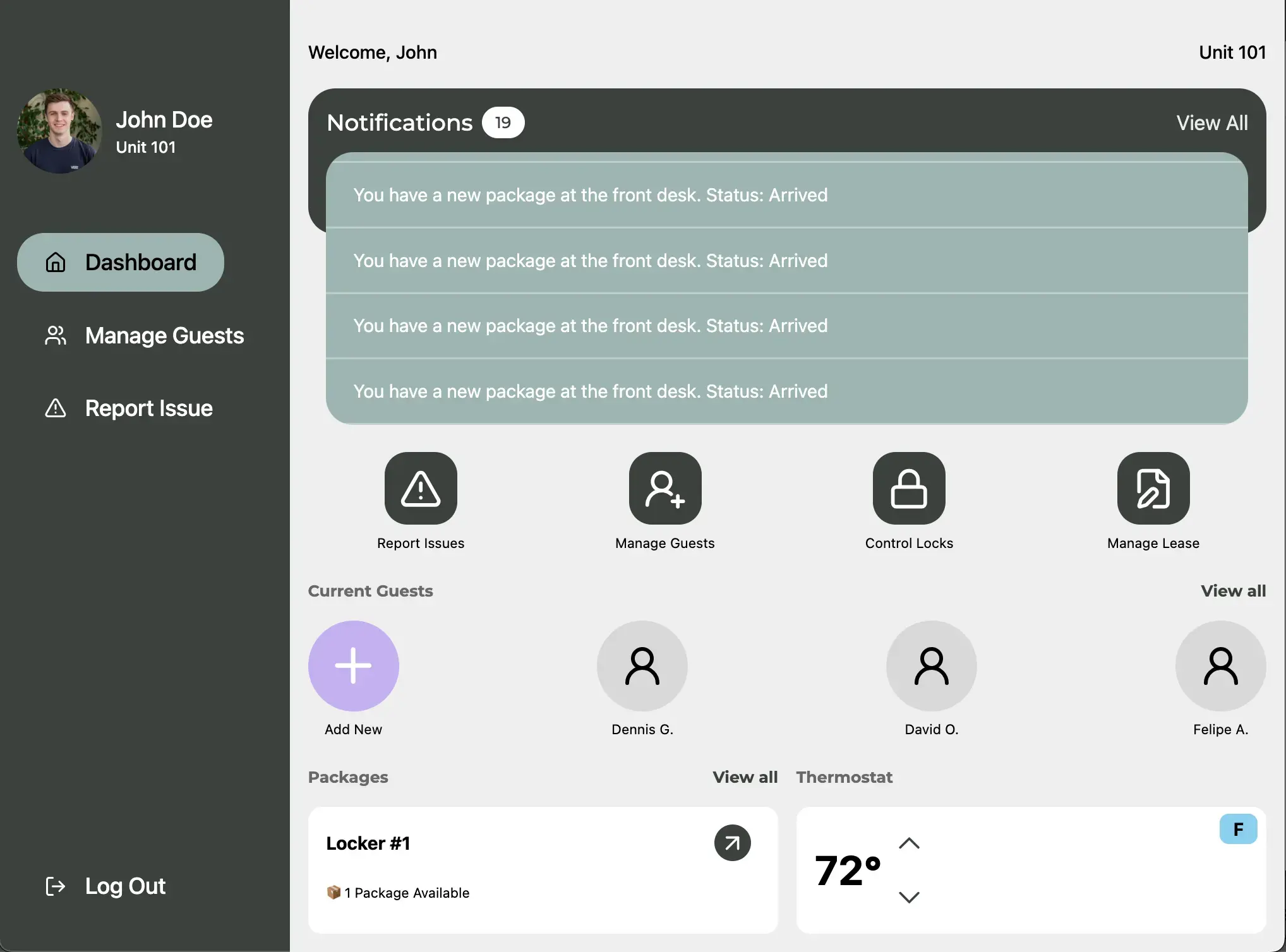 Tenant Pro project preview